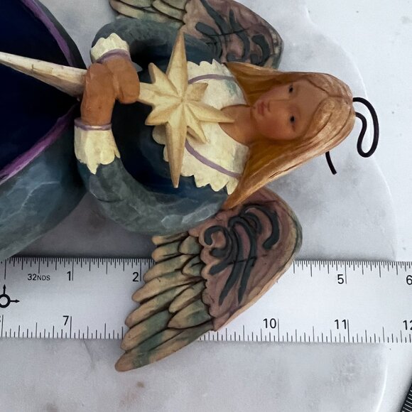 2005 Jim Shore Angel Nativity Scene A Star Shall Guide Us Hand-Painted Details 1 - Picture 10 of 10
